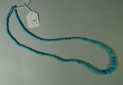 null 6- Sautoir en turquoise

L : 68 cm