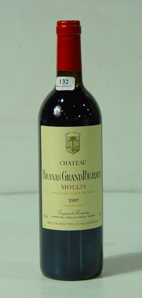 null 132- 12 bouteilles de Château Branas Grand Poujeaux 1997
