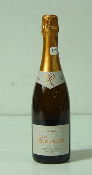 null 139- 6 bouteilles de Crémant d'Alsace bio Eric Rominger brut