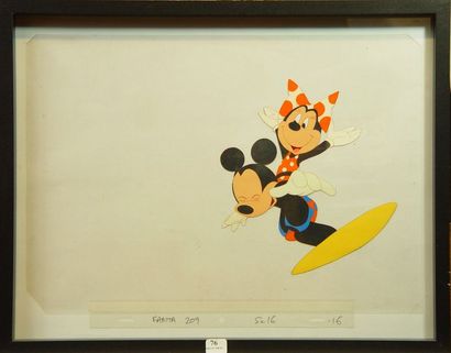 null 76- ''Pluto'' et ''Mickey et Minnie''

Deux planches de cellulo Disney