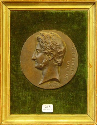 null 215- DAVID d'après

Plaque en bronze signée A. FORBIN

12 x 12 cm