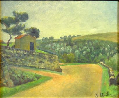 null 30- Etienne MORILLON

"Landscape of Provence

Oil on canvas

45 x 55 cm