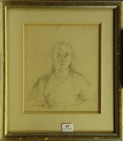 null 49- Charlotte DORAT-IBELS

''Portrait de femme''

Dessin

17 x 15 cm