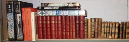  1 B- A collector's library 
Set of old and modern books (about a hundred) including...