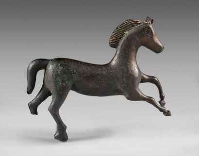 75- Bronze horse 
(one-foot accident) 
L...