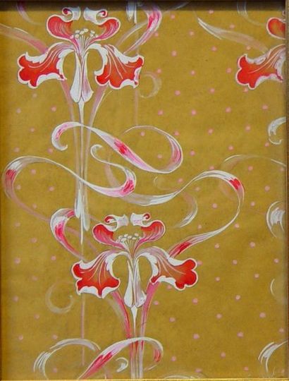 null 32- Ecole 1900

''Fleurs''

Deux aquarelles

8 x 10 cm et 24 x 18 cm