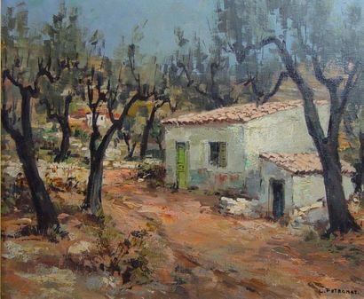 null 45- Lucien POLTRONAT (1889-1974)

''Maison en Provence''

Huile sur panneau

46...