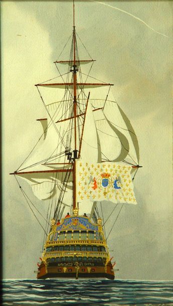 null 43- Léon HAFFNER (1881-1972)

"Ship

Watercolour

32 x 18 cm