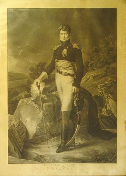 null 48- "General Auguste Colbert

Engraving

97 x 73 cm (with frame)