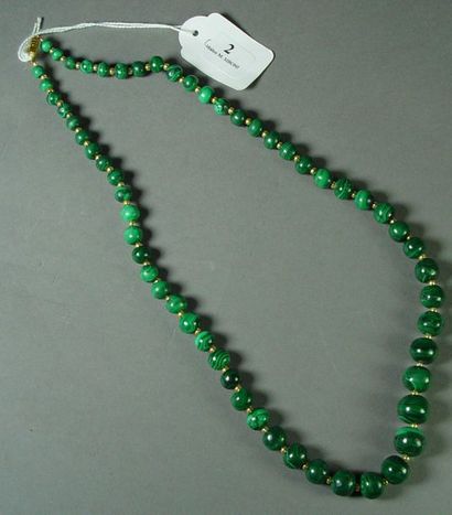 null 2- Malachite necklace

Length: 57 cm