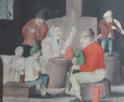 null 27- Dutch School

"Musicians in the Tavern

Watercolour

15 x 18 cm