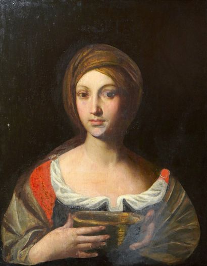 null 97- Ecole Italienne du XIXème siècle

''Femme au turban''

Huile sur toile

(petit...
