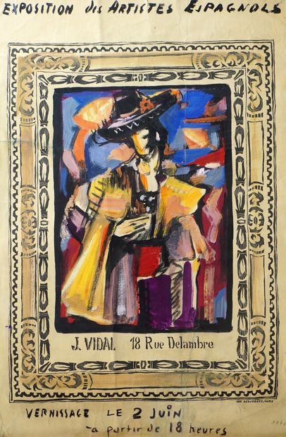 null 93- ''Exposition des Artistes Espagnols''

Affiche rehaussée

J. Vidal, 18 rue...