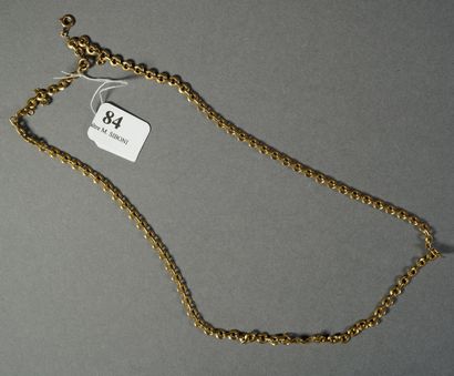 null 84- Yellow gold necklace

Weight: 14 g