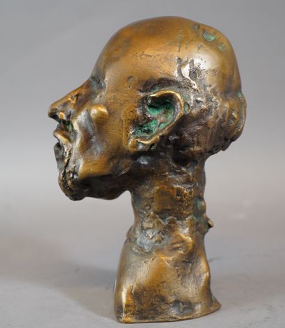 null 118- Jean ROULLAND

''Tête d'Hippocrate''

Sculpture en bronze numérotée 736/1000

H...