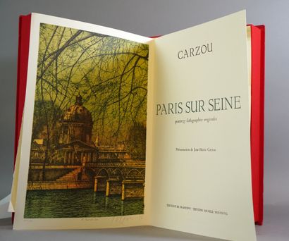 null 103- CARZOU

''Paris sur Seine''

Quatorze lithographies originales dans leur...