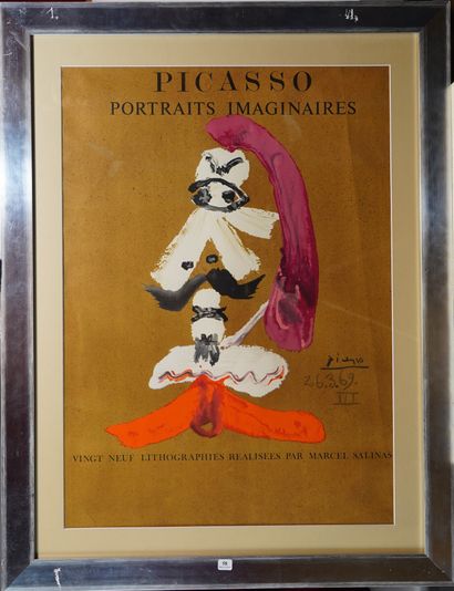 null 58- Marcel SALINAS

''Picasso : portrait imaginaire''

Lithographie (d'un tirage...