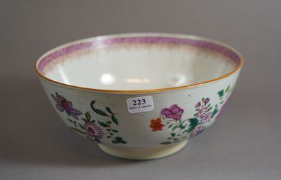 null 223- Coupe en porcelaine à décor de fleurs

(accidents et restaurations)

Diamètre...