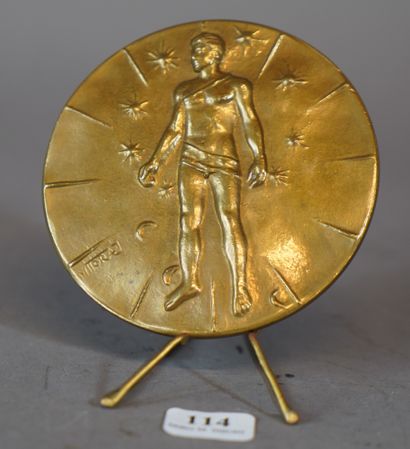null 114- Igor MITORAJ (1944-2014)

''Articulations''

Médaille en bronze numérotée...