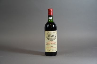 null 
357- 1 bouteille de Château Saint-Robert Graves 1974            