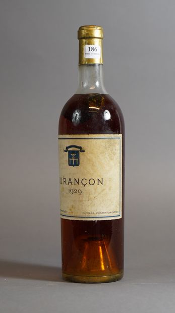 null 186- 1 bouteille de Jurançon 1929