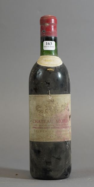 null 163- 1 bouteille de Château Morin 1967