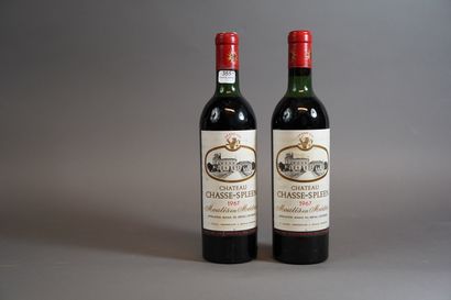 null 
355- 2 bouteilles de Château Chasse-Spleen Moulis-en-Medoc 1967   