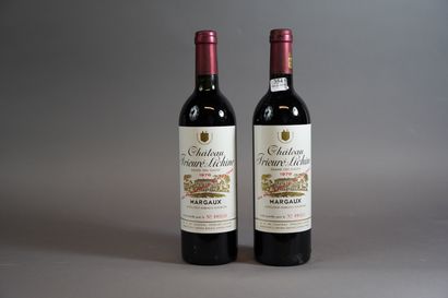 null 
354- 2 bouteilles de Château Prieuré-Lichine Margaux 1978      