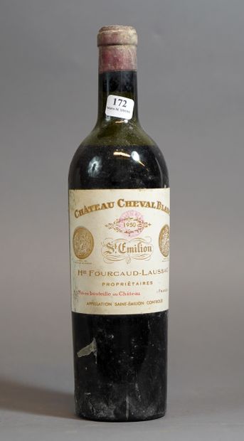 null 172- 1 bouteille de Château Cheval Blanc St Emilion 1950