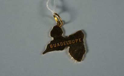 null 153- Pendentif ''Guadeloupe'' en or

Pds : 1 g