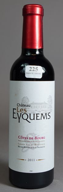 null 225- 12 bouteilles de Côtes de Bourg Château Les Eyquems 2014 (37,5 cl)