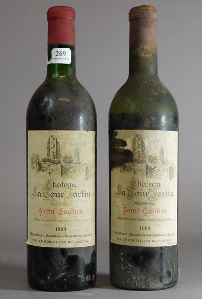 269- 2 bouteilles de Château Tour Fortin...