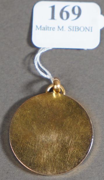 null 169- Monnaie de Paris Médaille ''Orphée'' en or jaune Pds : 15,70 g