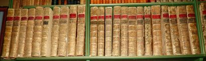 null 56- GAZETTE NATIONALE ou LE MONITEUR UNIVERSEL Collection de 86 volumes in-folio,...