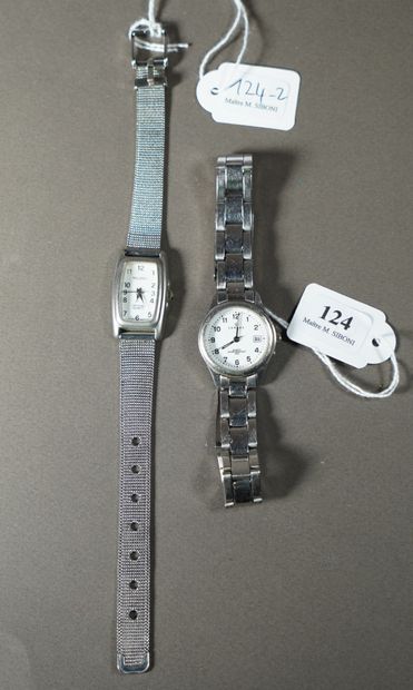 124- Milano et Certus Deux montres à quartz...