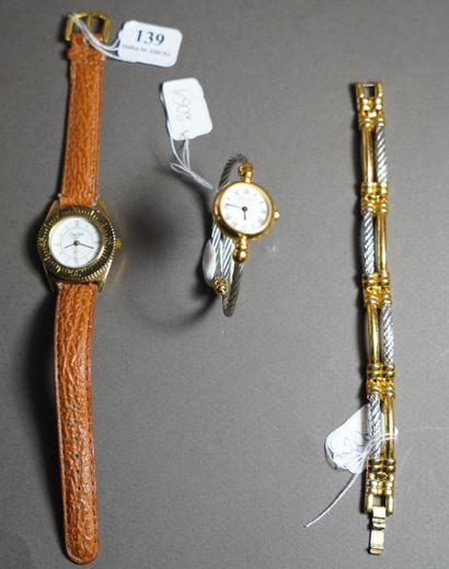 139- Deux montres fantaisie : Quantième et...