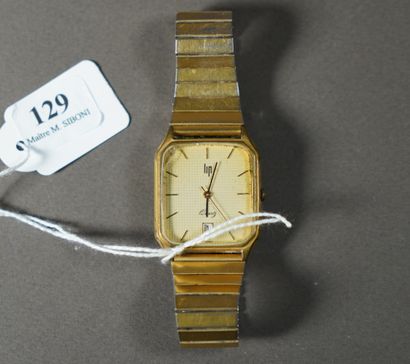 129- LIP Montre pour homme à quartz, bracelet...