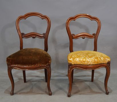 449- Paire de chaises Epoque Louis-Philippe...