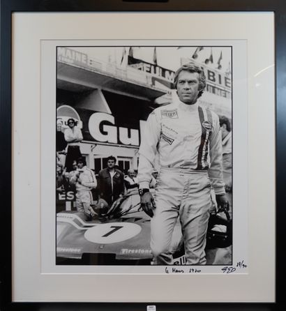 301- ''Steve McQUEEN, Le Mans 1970'' Photographie...