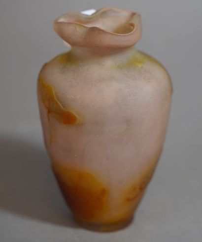 null 296- Emile GALLE

Vase en verre multicouche à décor de capucines

H : 12 cm