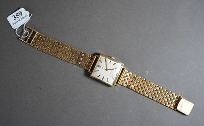 359- FISCO Montre bracelet d'homme en or...