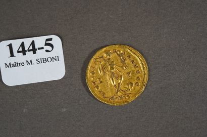 null 144-5- Pièce en or Empereur Arcadius Pds : 4,38 g (frais de vente : 6 % TTC...