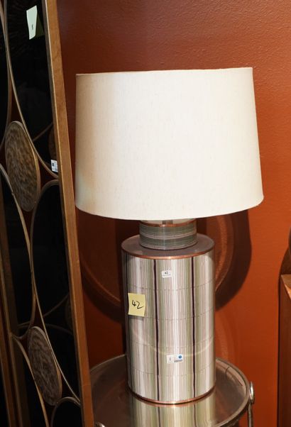 42- Lampe H : 42 cm