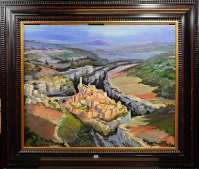 20- Georges BORDONOVE ''Village de Provence''...