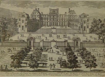 null "Château de Sceaux" Gravure