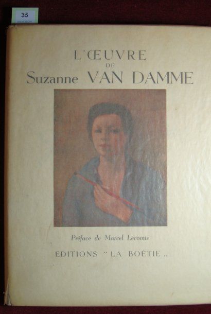 VAN DAMME (Suzanne). L'Oeuvre. 1920-1945. Préface de Marcel Lecomte. Bruxelles la...