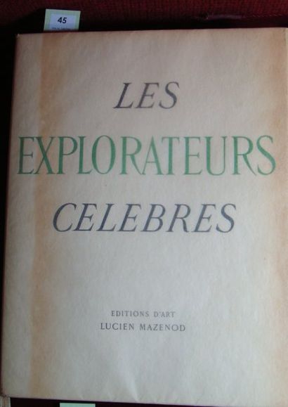 null EXPLORATEURS CELEBRES (Les). Publié sous la direction de André LEROI-GOURHAN....