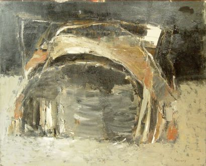 BOINAY "Abstraction"
Huile sur toile, signée en bas à droite
Dim: 81 x 100 cm