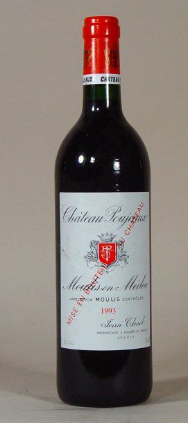 null 10 bouteilles Château Poujeaux - Moulis en Médoc - 1993