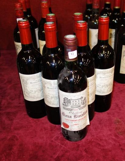 null Saint Emilion Grand Cru
Château de Ferrand 1995 (trois bouteilles)
Château Musset...